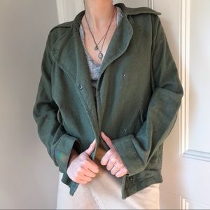 Dark green jacket